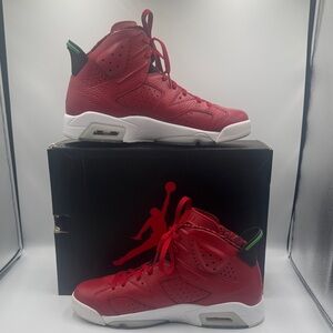 AIR JORDAN 6 RETRO SPIZIKE History of Jordan Red 2014.     694091 625